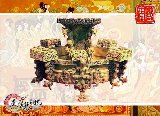 銅尊盤(pán)，曾侯乙尊盤(pán)，國(guó)寶級(jí)文物之一