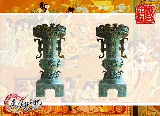 曾侯乙銅尊，武漢東湖賓館雕塑